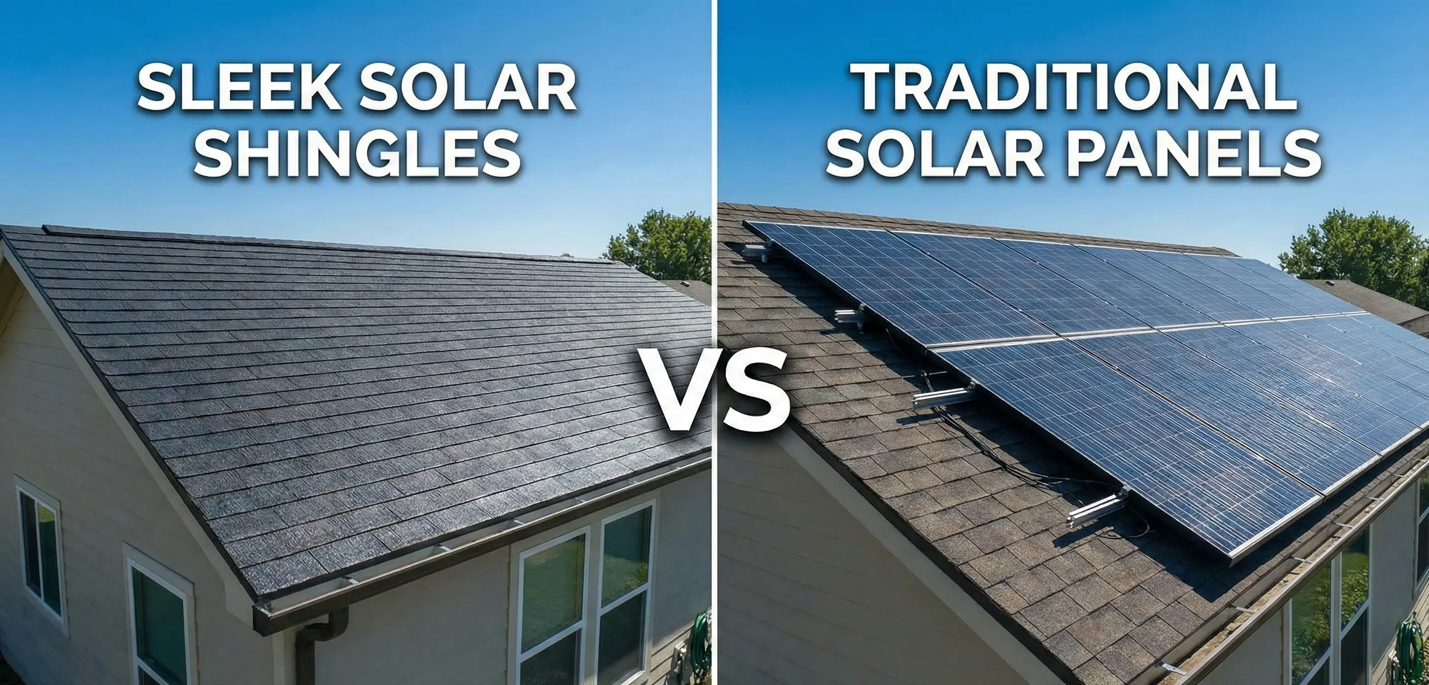 Solar Shingles vs. Solar Panels