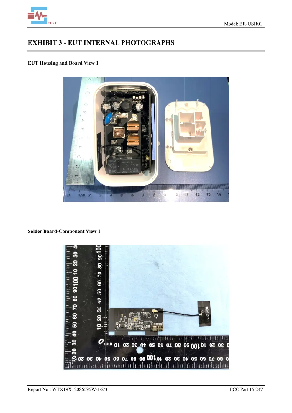USH01 Reset & Teardown (FCC ID 2AKIT-BR-USH01)