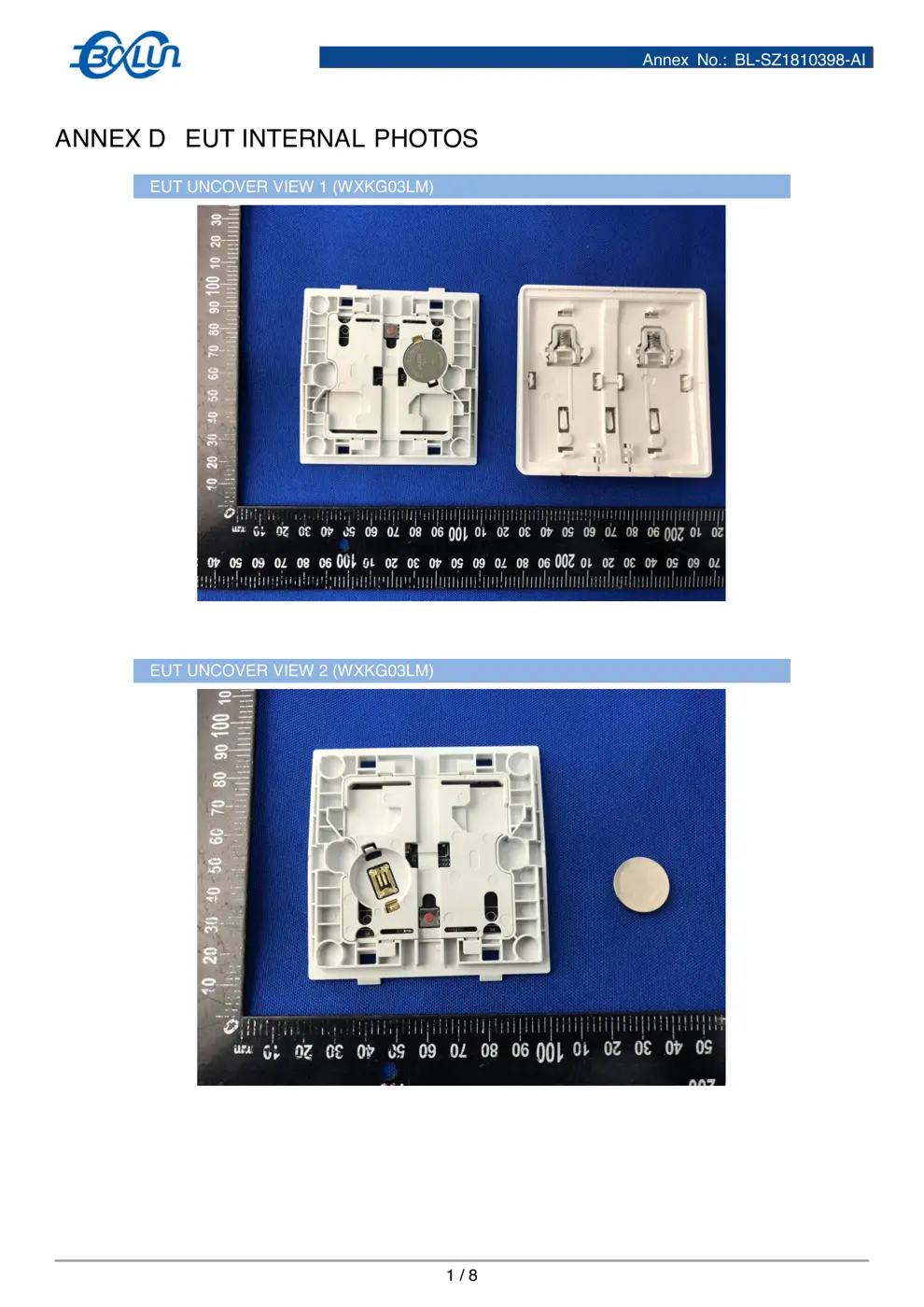 WXKG02LM Reset & Teardown (FCC ID 2AKIT-WXKG02LM)