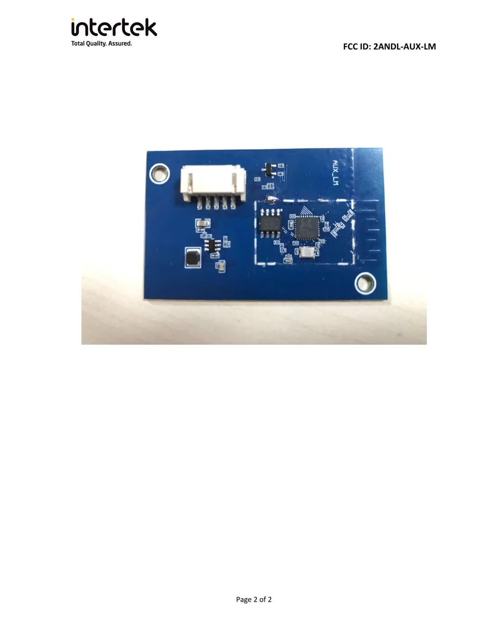 AUXLM PCB
