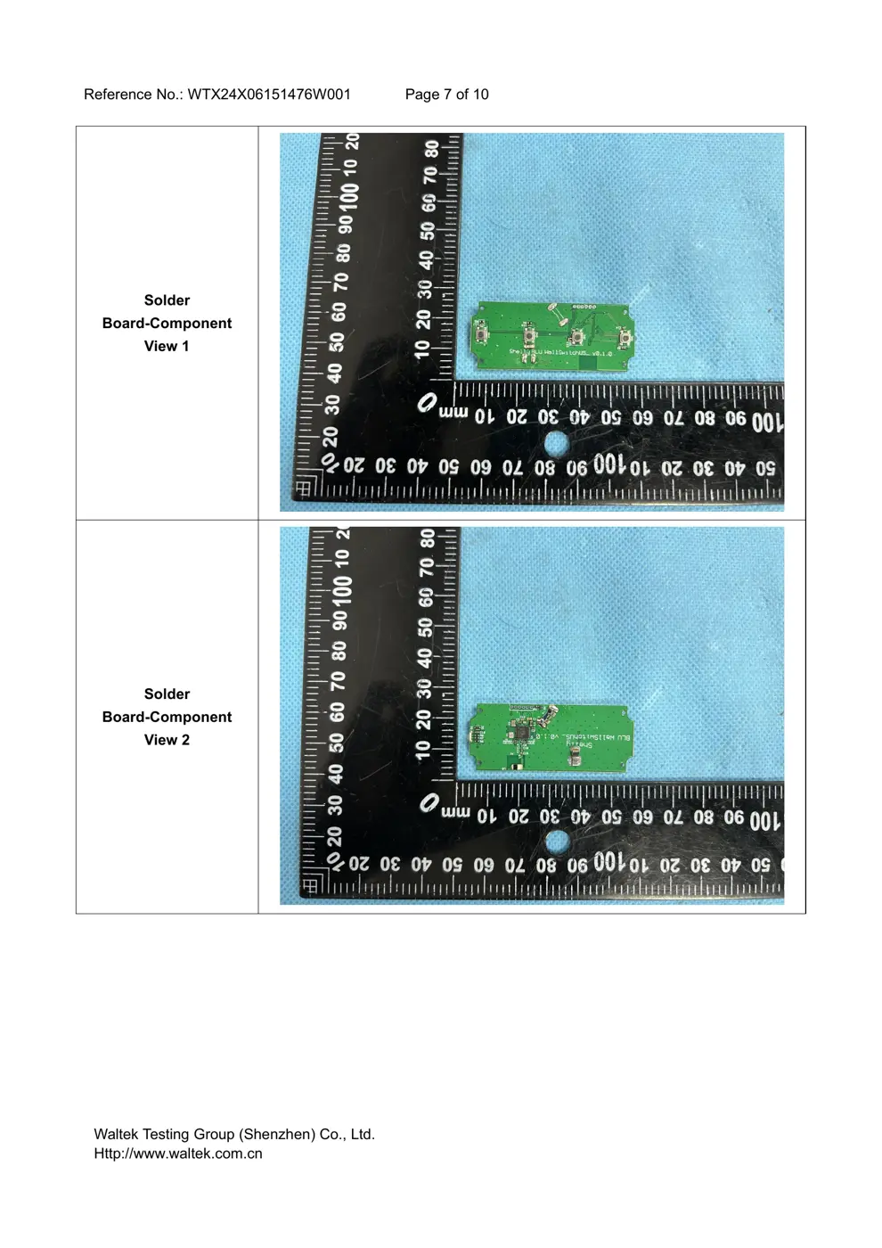 BLURCBUTTON4U PCB