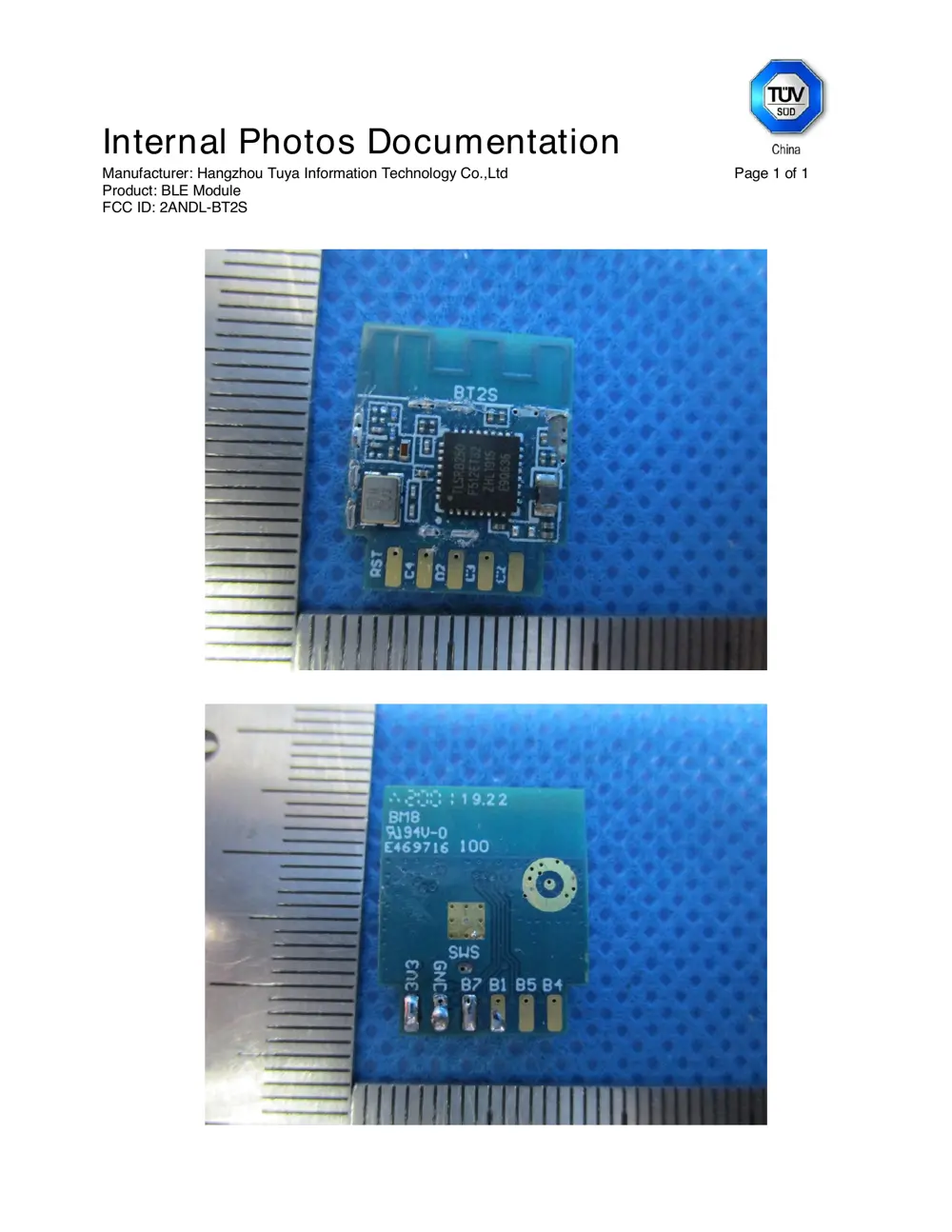 BT2S Reset & Teardown (FCC ID 2ANDL-BT2S)