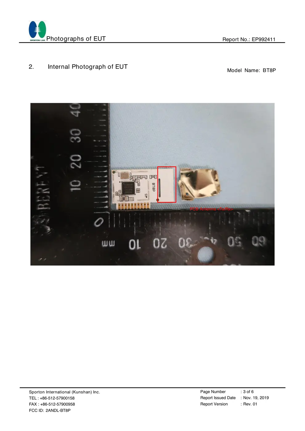 BT8P Reset & Teardown (FCC ID 2ANDL-BT8P)