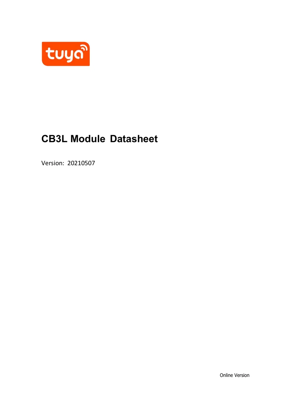 CB3L Manual
