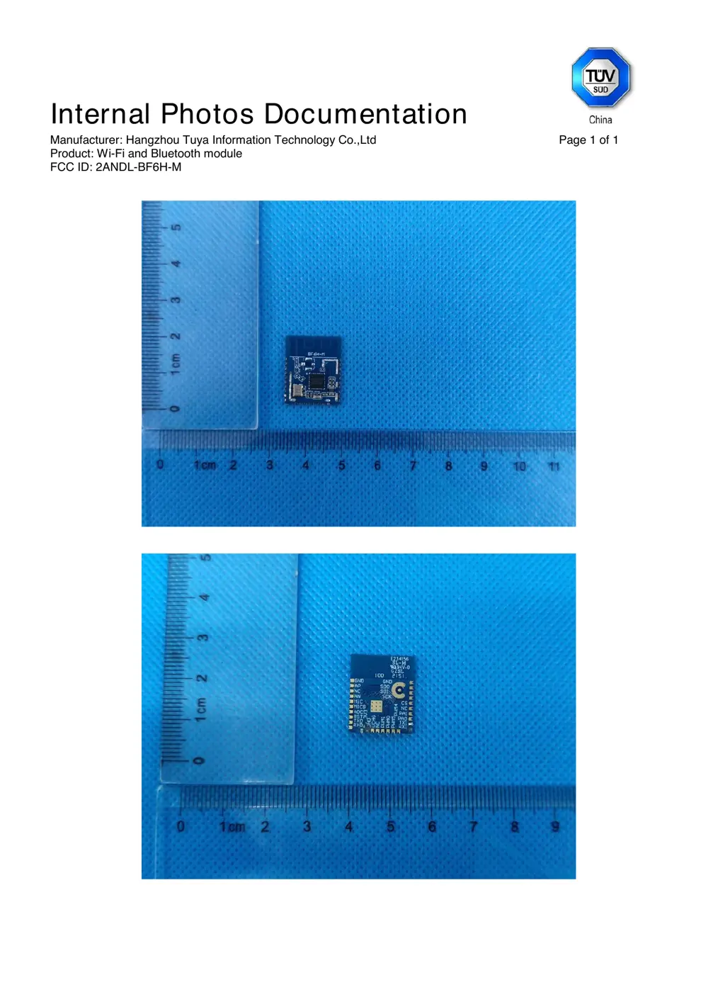M Reset & Teardown (FCC ID 2ANDL-BF6H-M)