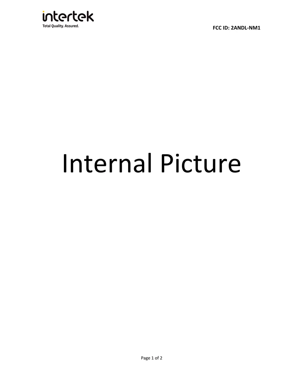 NM1 Reset & Teardown (FCC ID 2ANDL-NM1)