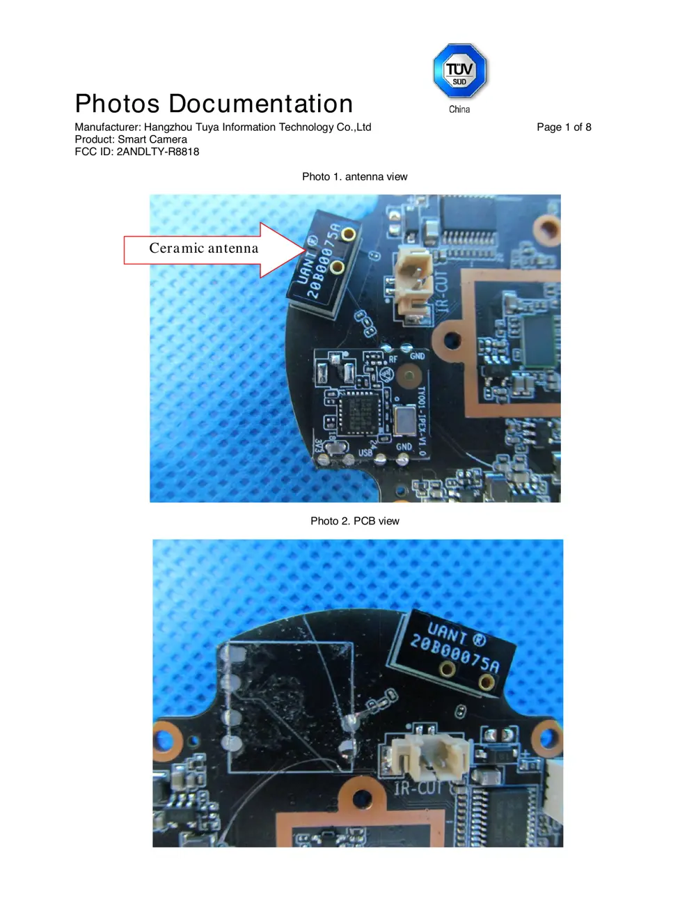 R8818 Reset & Teardown (FCC ID 2ANDLTY-R8818)