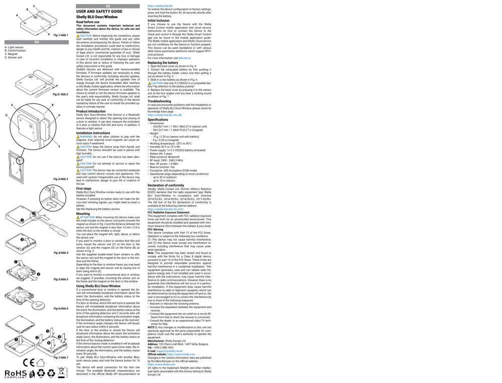 SHELLYBLUDW Manual