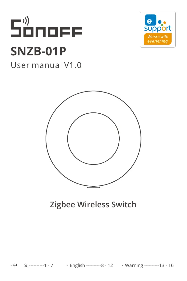 SNZB01P Manual