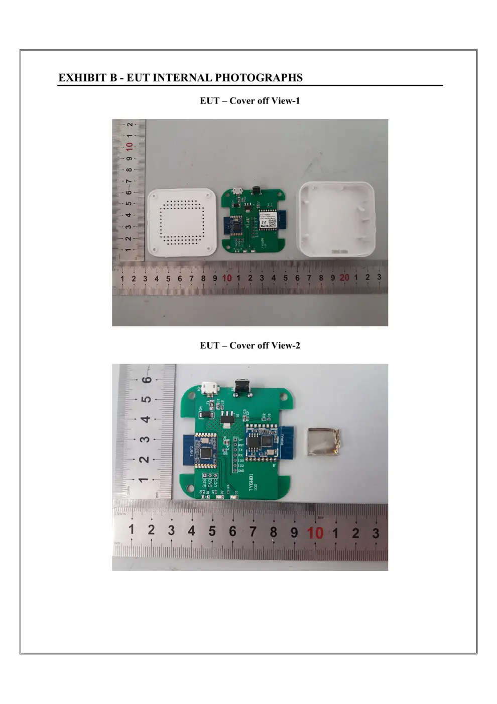 TYGWB1 Reset & Teardown (FCC ID 2ANDL-TYGWB1)