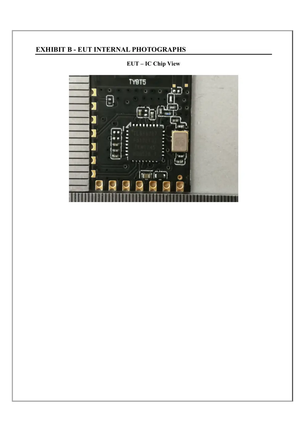 TYBT5 Reset & Teardown (FCC ID 2ANDL-TYBT5)
