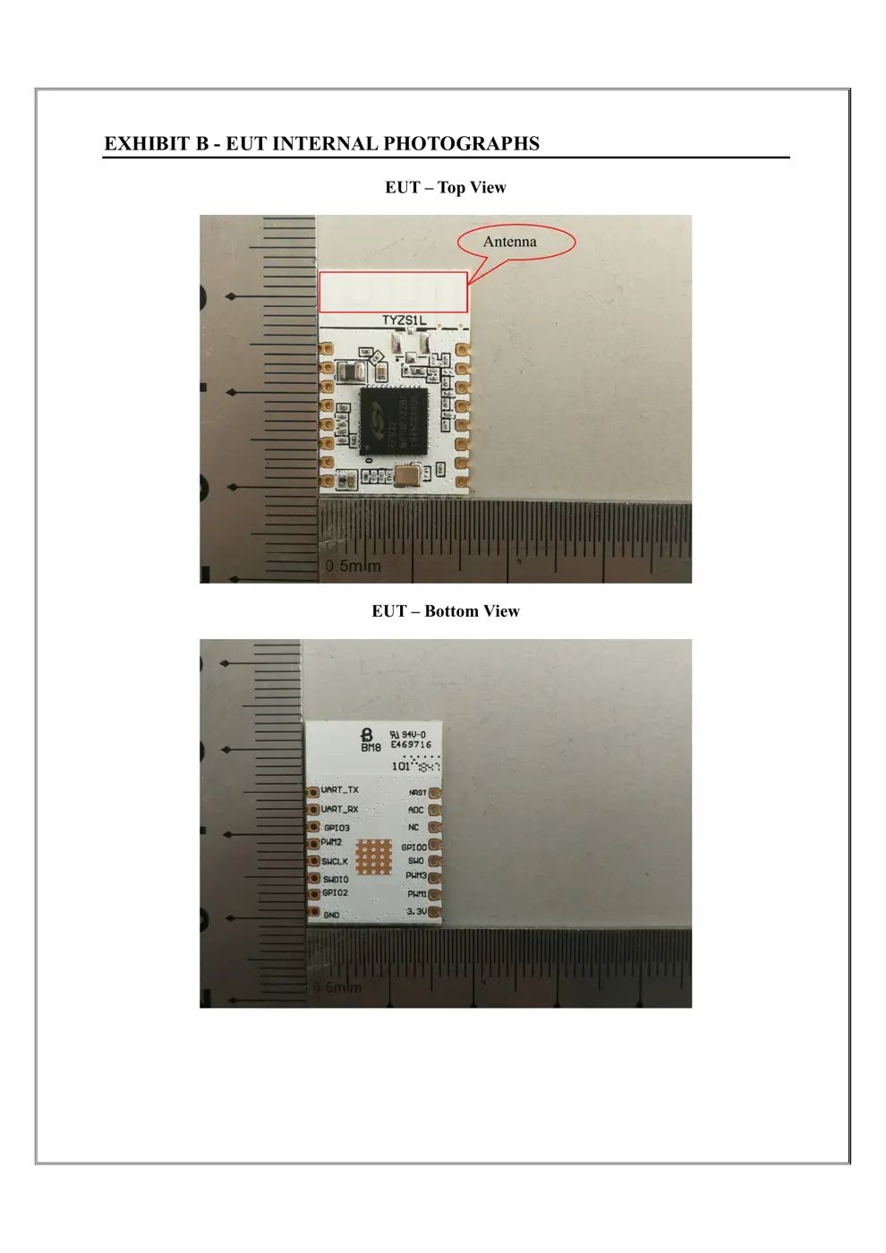 TYZS1L Reset & Teardown (FCC ID 2ANDL-TYZS1L)