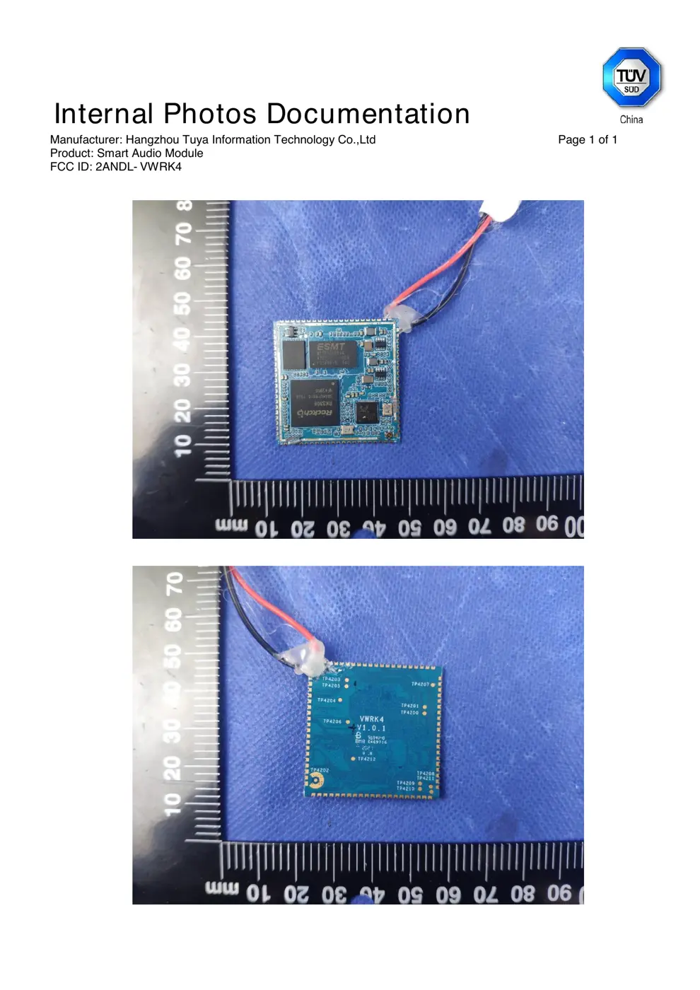 VWRK4 Reset & Teardown (FCC ID 2ANDL-VWRK4)