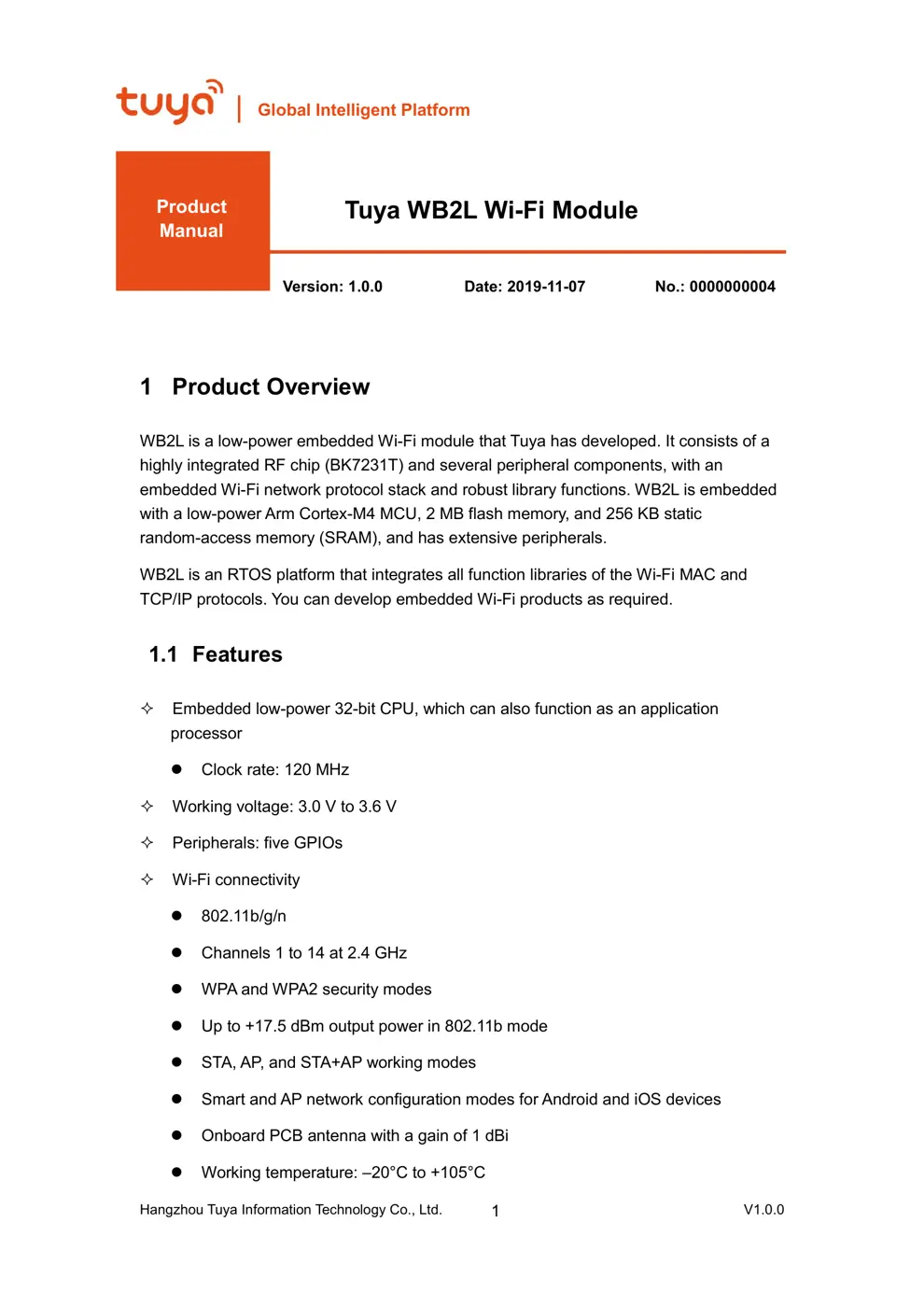 WB2L Manual