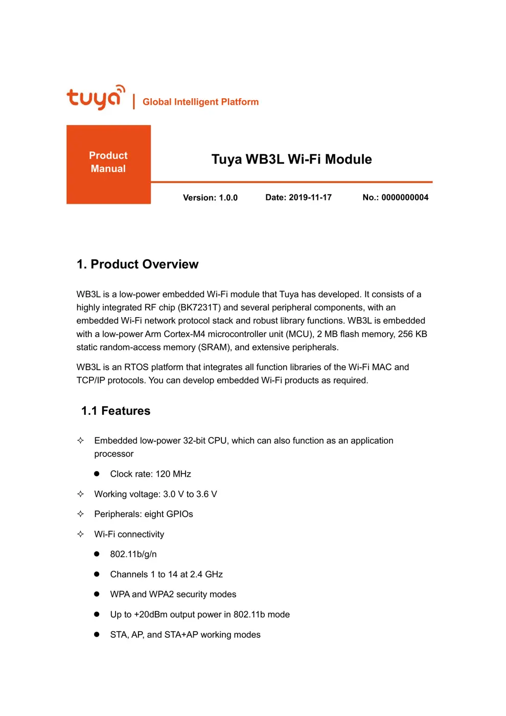 WB3L Manual