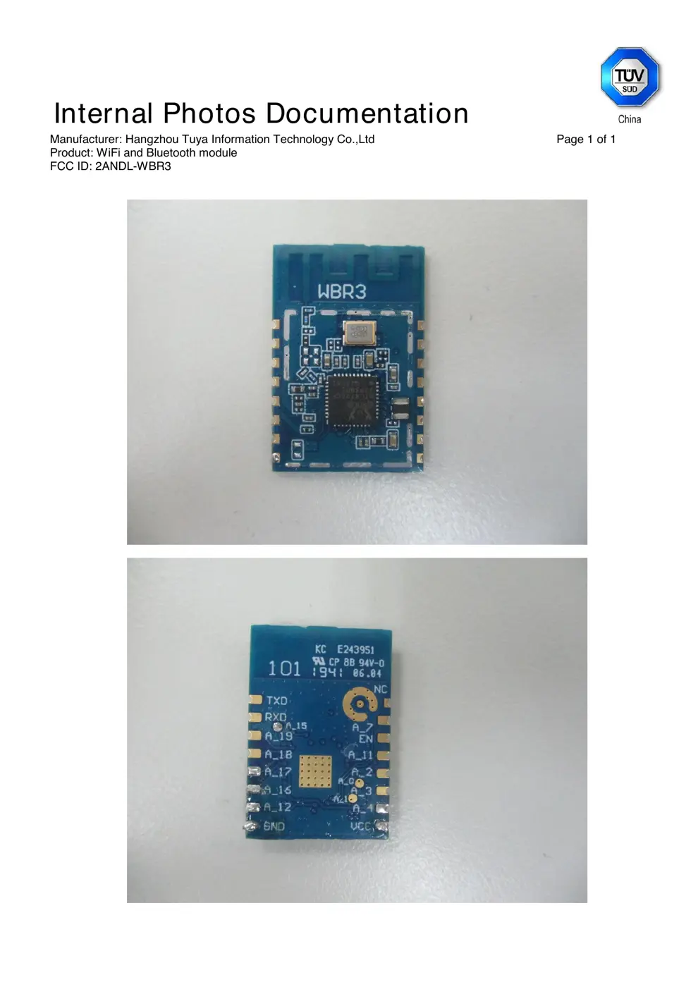 WBR3 Reset & Teardown (FCC ID 2ANDL-WBR3)