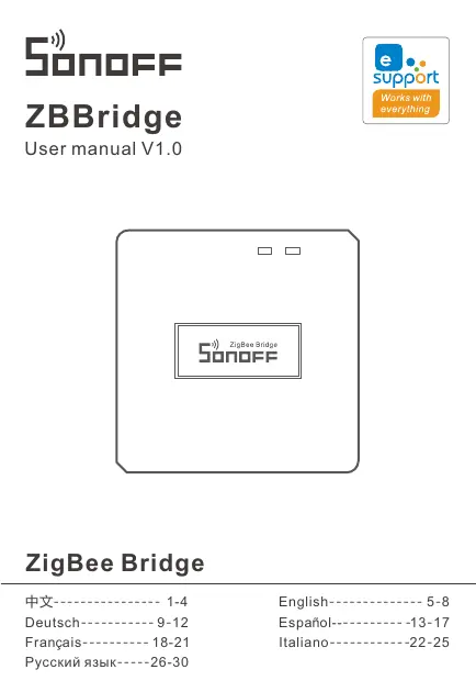 ZBBRIDGE Manual