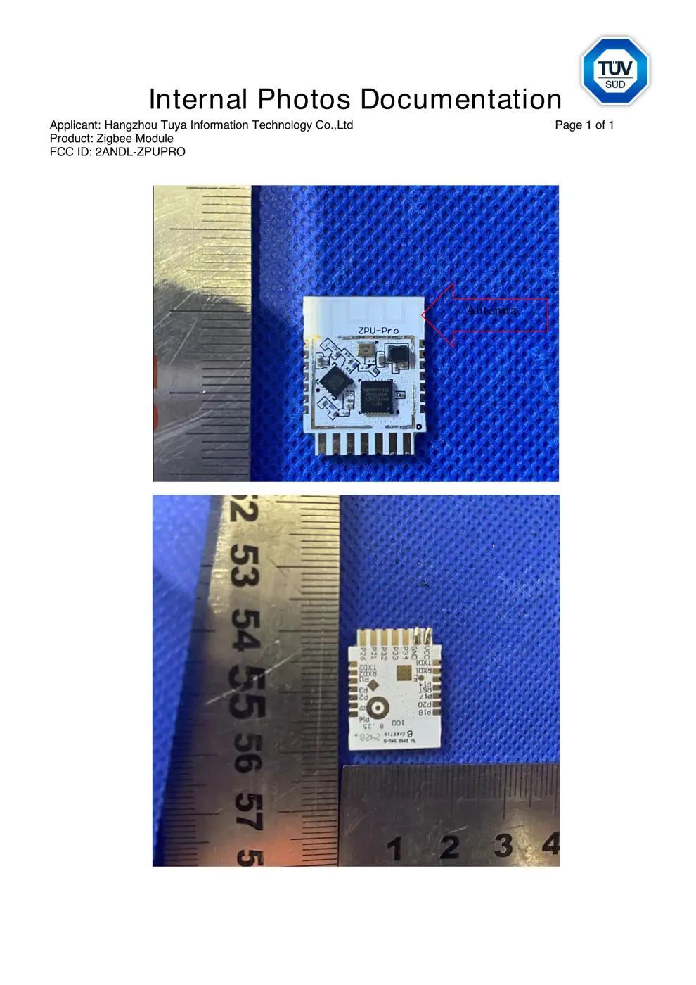 ZPUPRO Reset & Teardown (FCC ID 2ANDL-ZPUPRO)