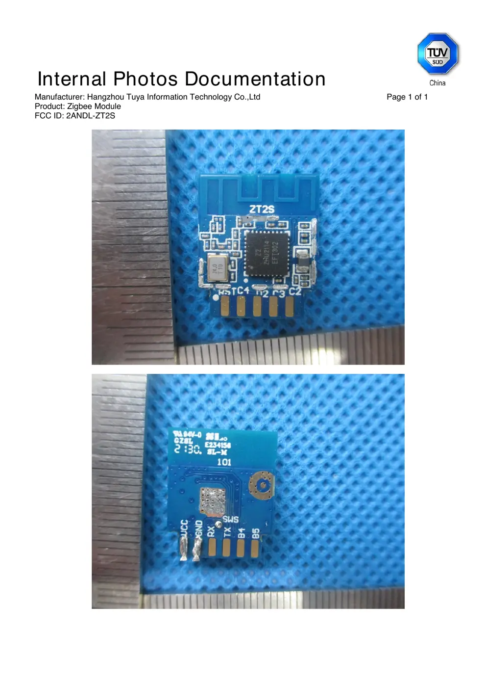 ZT2S Reset & Teardown (FCC ID 2ANDL-ZT2S)