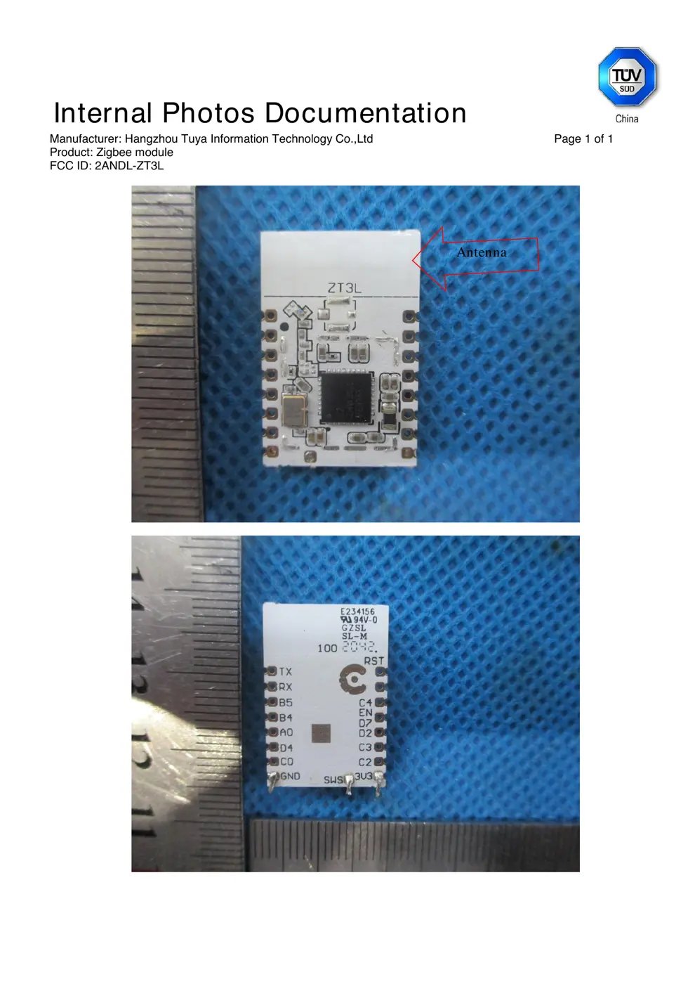 ZT3L Reset & Teardown (FCC ID 2ANDL-ZT3L)