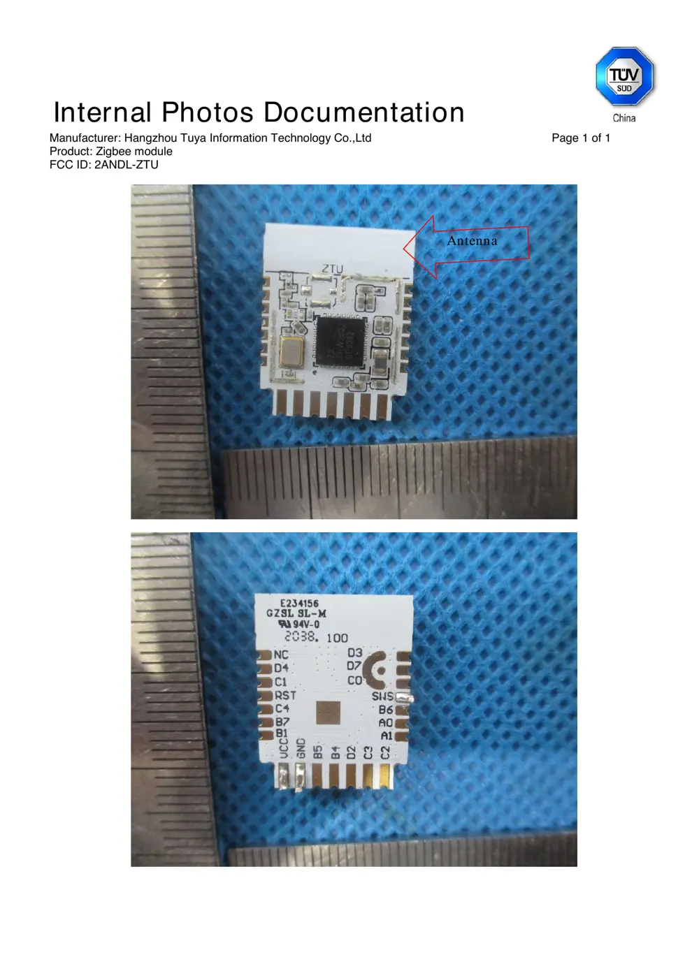 ZTU Reset & Teardown (FCC ID 2ANDL-ZTU)
